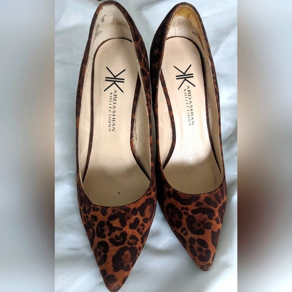 Kardashian Kollection Animal Print Heels - Picture 2 of 8